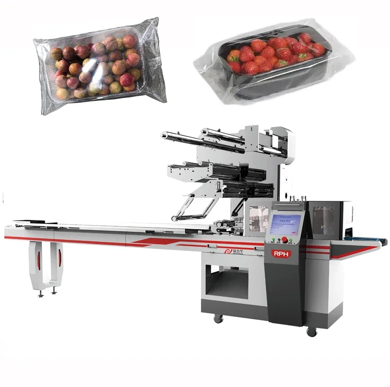 Automatic Fresh Food Vegetable Fruit Plastic Bag Packing Packaging Machine