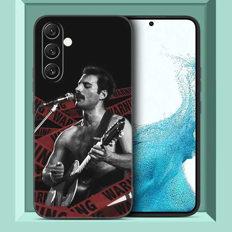 Freddie Mercury band Case For Samsung A13 A22 A24 A32 4G A23 A25 A34 A35 A52S A53 A54 A55 A73 5G A12 A14 A15 A31 A33 A50 A51 A72