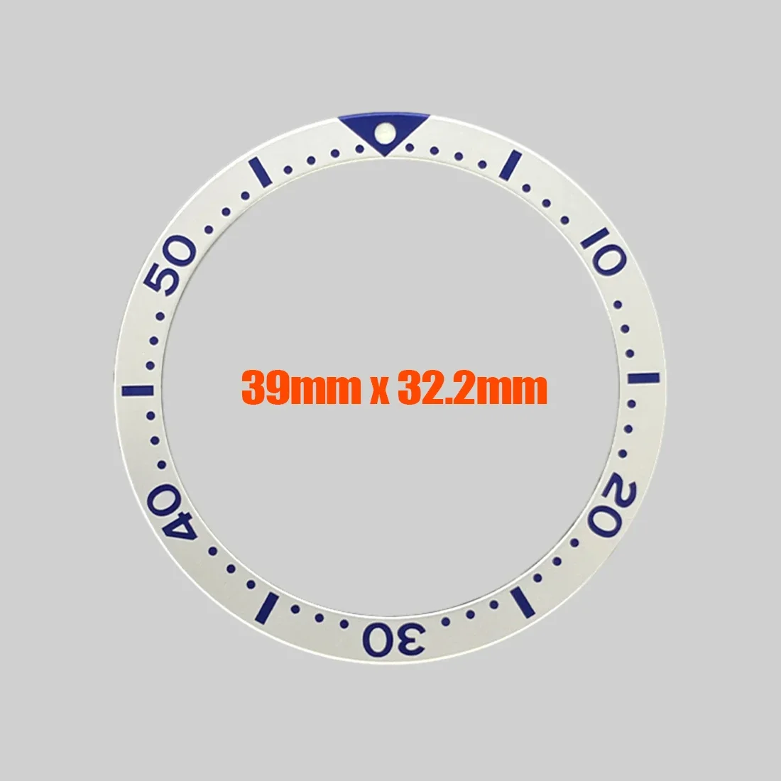 39 مللي متر الألومنيوم الحافة إدراج السلاحف حلقة صالح ل Seiko 6105 6309 السلاحف أذن البحر NH35 NH36 ساعة حافظة شقة الحافة الدائري أجزاء