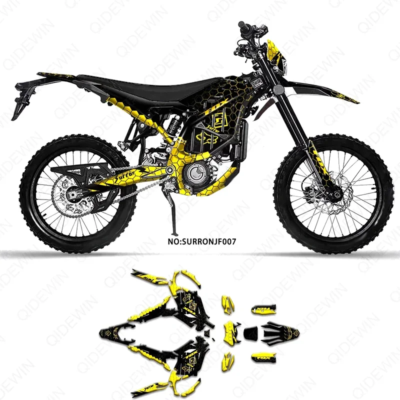 

New Motorcycle Accessories Complete Sticker Decal Stickers Kit For ULTRA Bee Sur-Ron Sur Ron Surron Electric Motocross