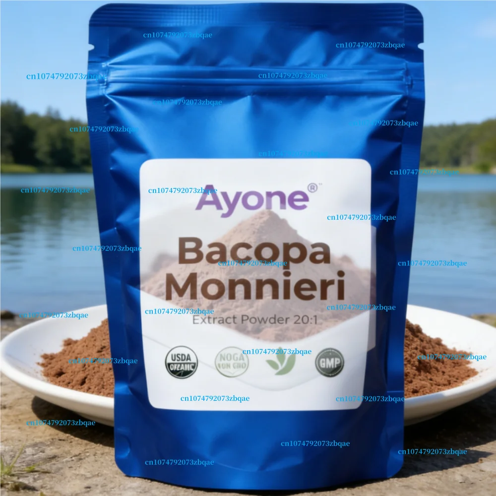 Extrato de Brahmi Bacopa Monnieri em Pó com Entrega Rápida Global, Embalagem Personalizada para Fabricação de Sabão Artesanal DIY