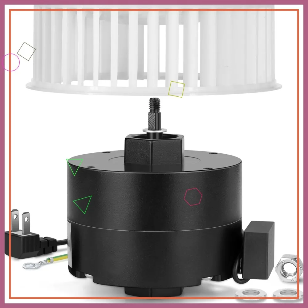 

Bathroom Exhaust Fan Motor & Blower Wheel Replacement 3.3" Dia, 5-Year Warranty
