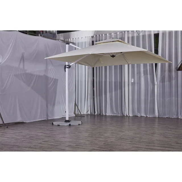 Popular Design Rotatable Outdoor Leisure Ways Garden Cantilever Parasol Beach Umbrella Parasol Outdoor Umbrella Patio Umbrellas