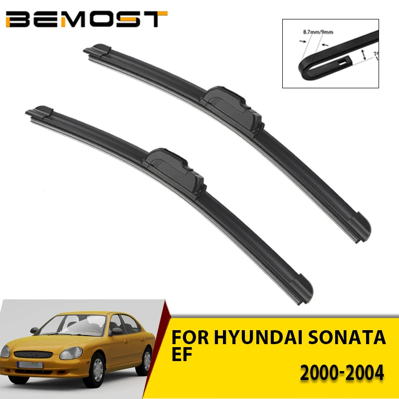 

Автомобильные щетки стеклоочистителя для Hyundai SONATA EF 2000-2004, лобовое стекло, передние щетки 22 "+ 22" автомобильные аксессуары