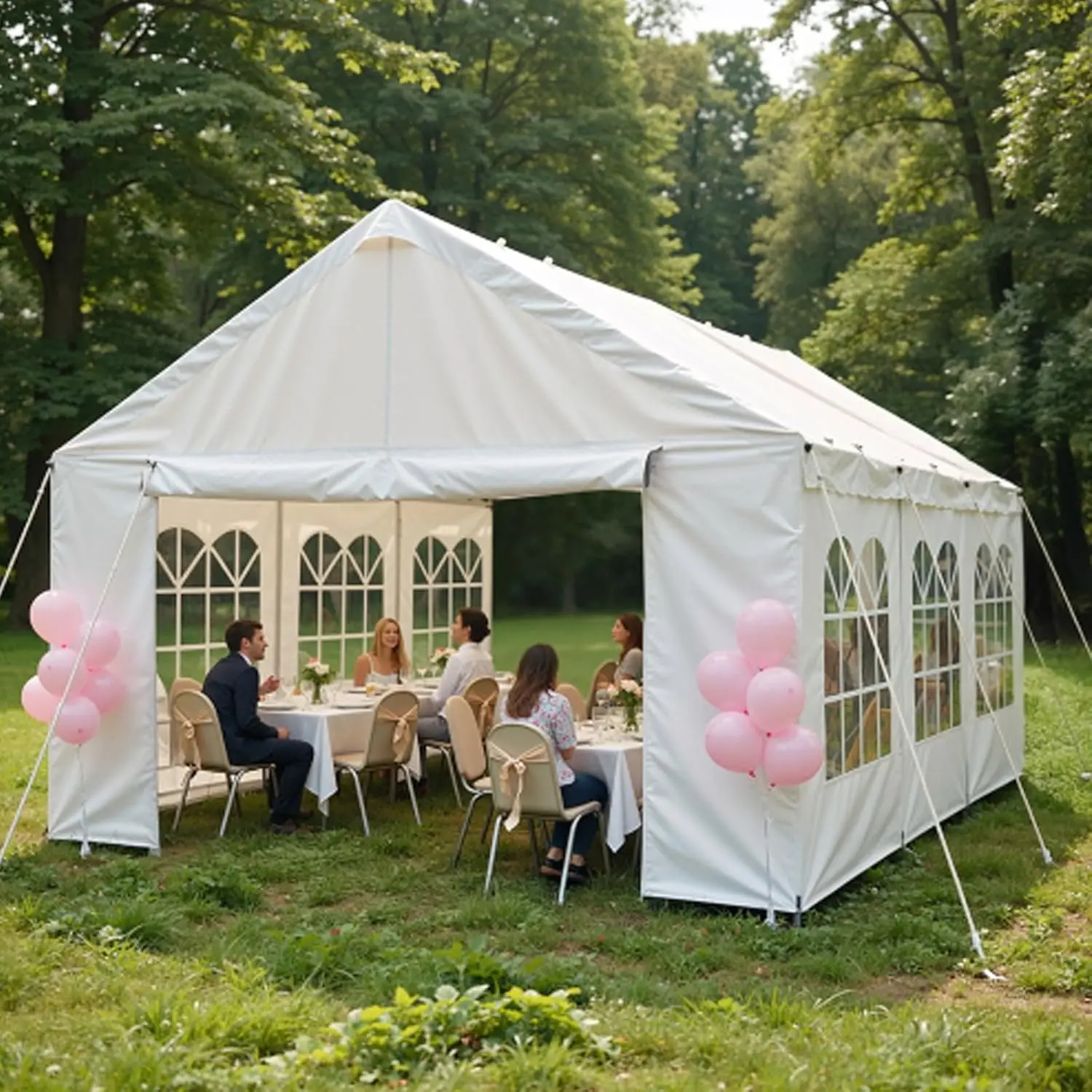 Portable Garage Canopy, Carport Car Canopy Party Tent Outdoor Gazebo with Removable Sidewalls Outdoor Gazebo Commercial, Custom
