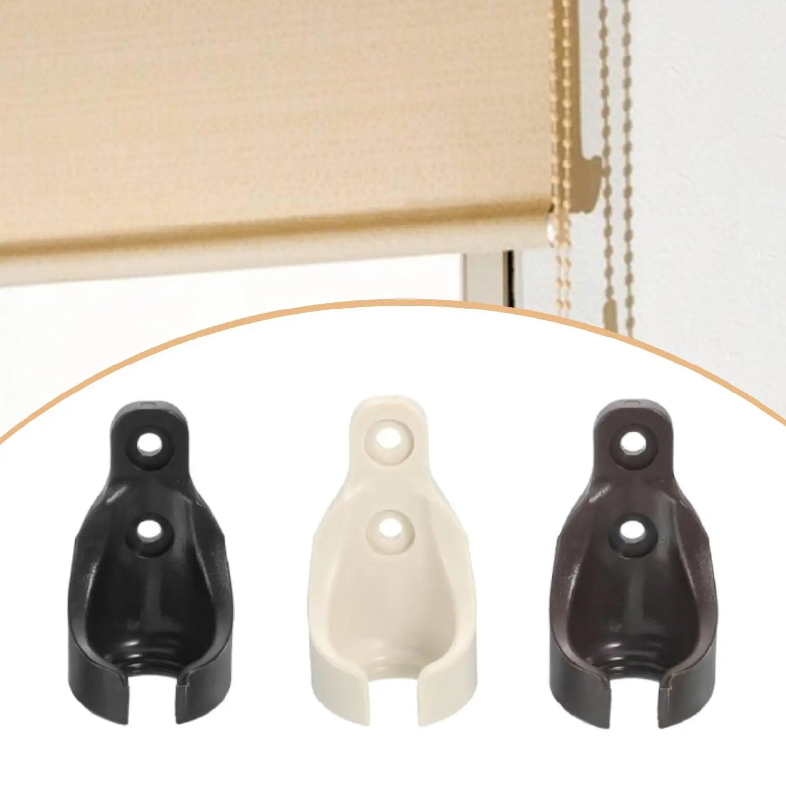 Blinds Bungee Cord Parts Replacement Plastic Receivers Brackets Easy Install Roller Blinds Kit Accessories for Shade Repair
