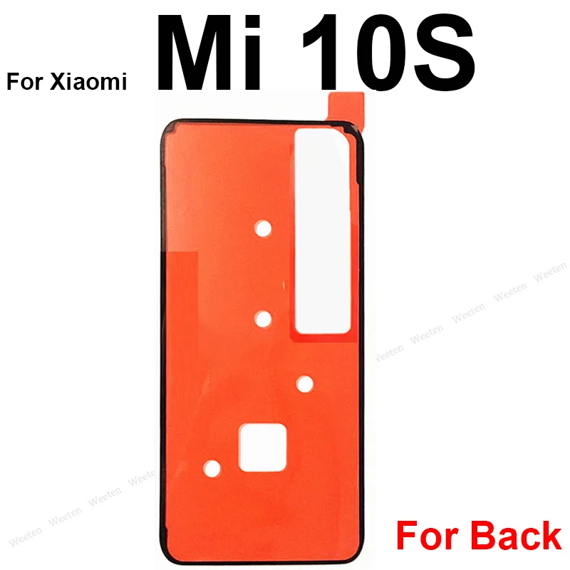 Rear Camera Sticker Back Cover Adhesive Back Housing Battery Cover Sticker For Xiaomi Mi 10 Pro Lite 10 Ultra Mi 10s 10T Lite 5G