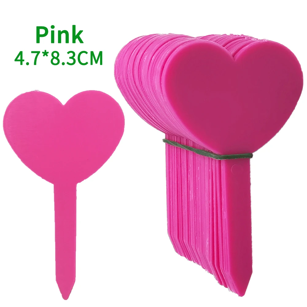 50PCS Wasserdichte Garten Pflanzen Etiketten Kunststoff Tags Kindergarten Marker Blumentöpfe Sämling Schreiben Zeichen Mark DIY Garten Dekor Werkzeuge – Detail 8