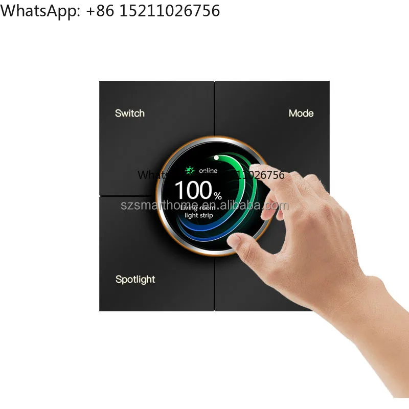 

Умный настенный выключатель X3 Tuya Zigbee 3.0 для отелей и умного дома, с диммером, устройство для домашней автоматизации, продукты для умного дома
