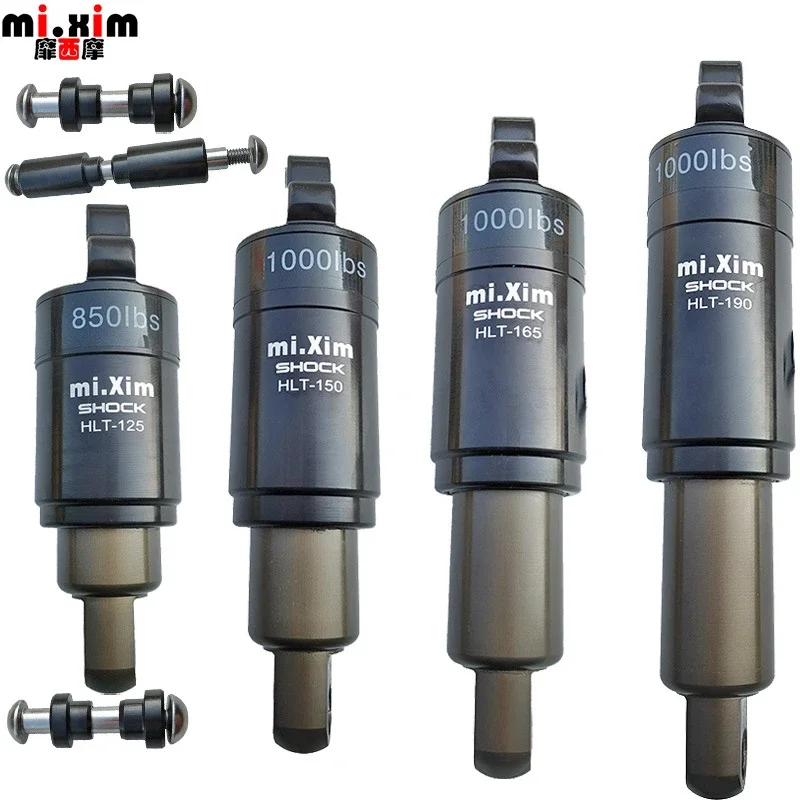 

Bike Rear Shock Absorber Suspension 125mm 150mm 165mm 190mm Bicycle Oil Spring Absorbers