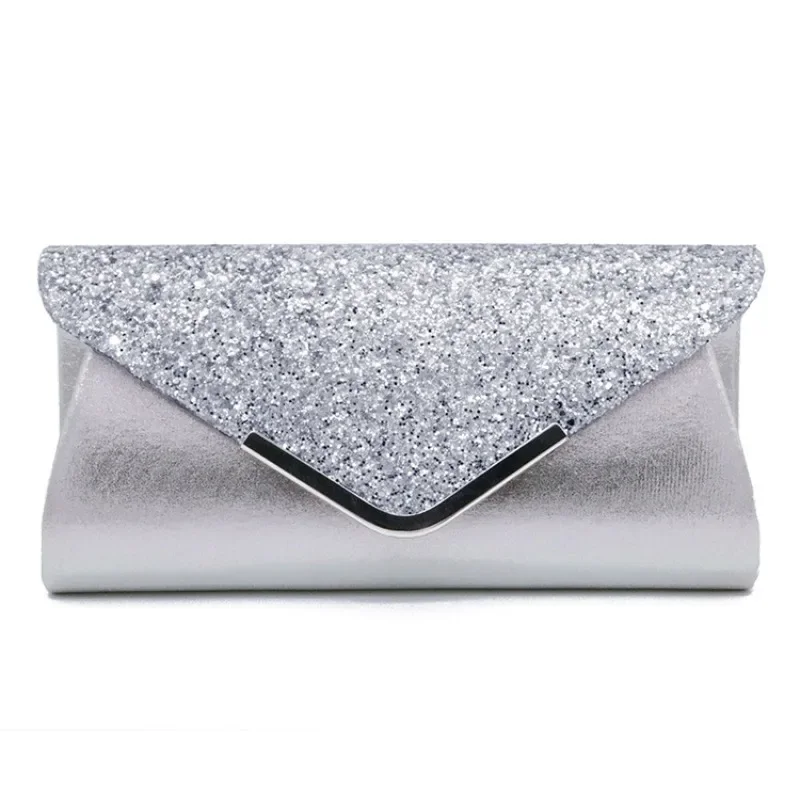 

Fashion PU Sequined Women's Bag Clutch Dinner Bag Evening Bags Luxury Designer Purses and Handbags