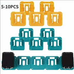 5-10Pcs Splice Battery Holder Battery Mount For Makita For Dewalt 18V Battery Dock Holder Fit For BL1860 BL1850 BL1840 Battery