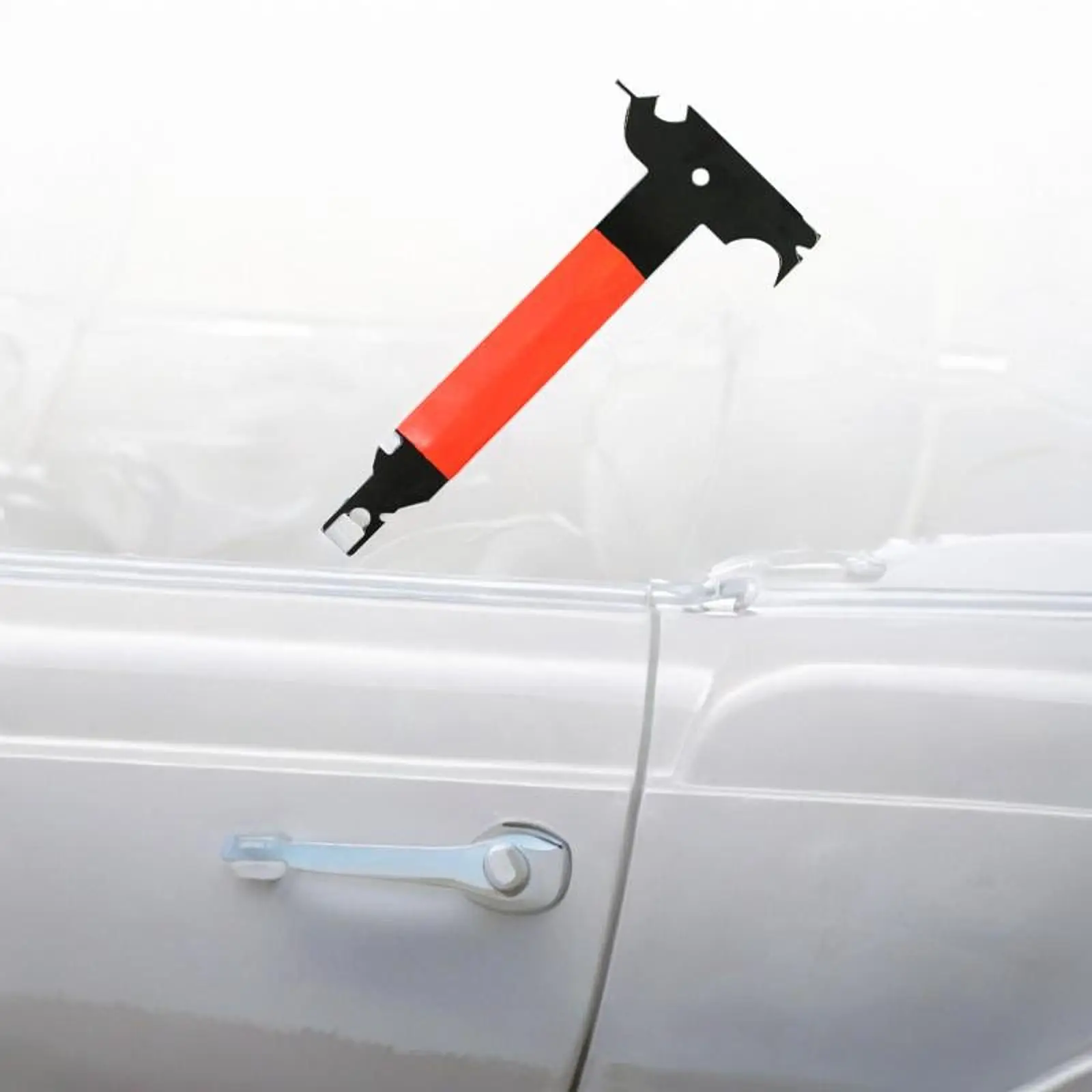 Multi Functional Auto Trim Removal Clip Red Steel Car Door Clip Extractor for Full Car Repair Tools Kit