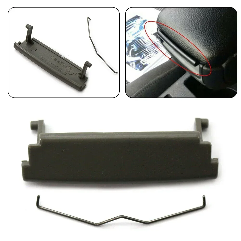 Car Armrest Center Console Cover Lid Latch Clip Catch Black For A3 8P 2003-2012 Armrest Cover Latch Clip Storage Box