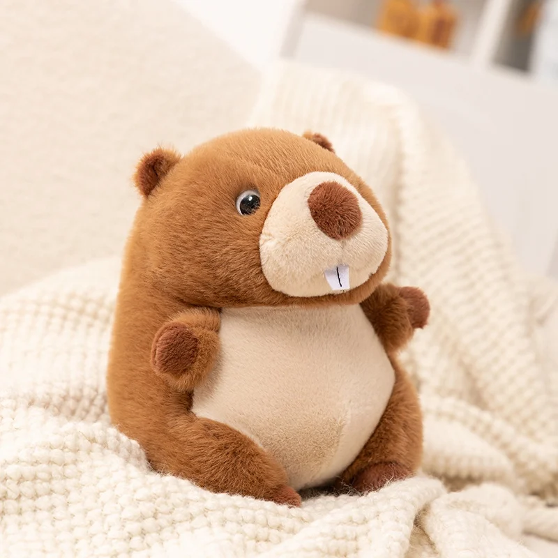 

Kawaii реалистичные плюшевые игрушки для земли, имитация бабака, плюшевая кукла, мягкая кукла, детский подарок на день рождения