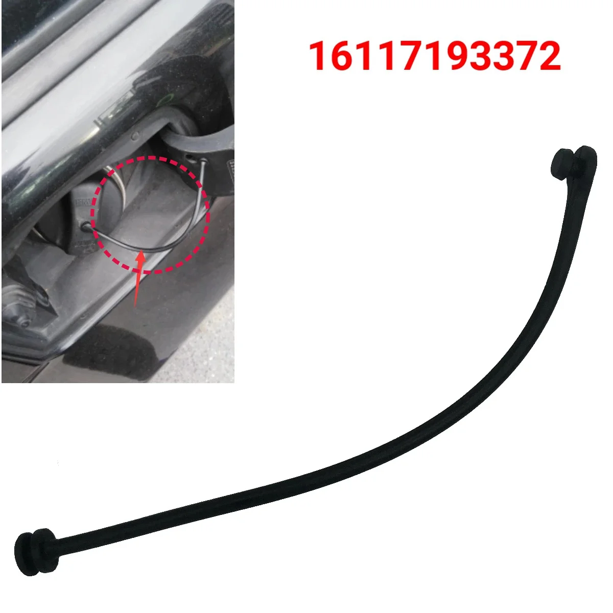 Cable Rope Ring Petrol Diesel Fuel Tank Cap Cover Line 16117193372 for BMW E46 E90 E91 E92 E93 E39 E60 E63 E64 E66 E87 X3 X5