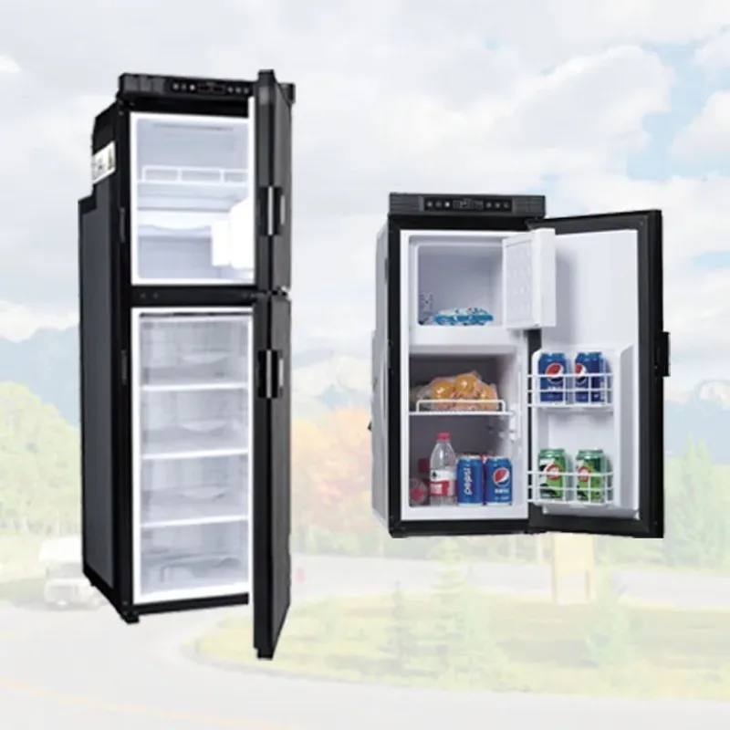 China Sale MOTORHOME PART RV Appliances 12V/24V DC 68W Slim Compressor Caravan Rv Fridge 94L Camper Van Refrigerator