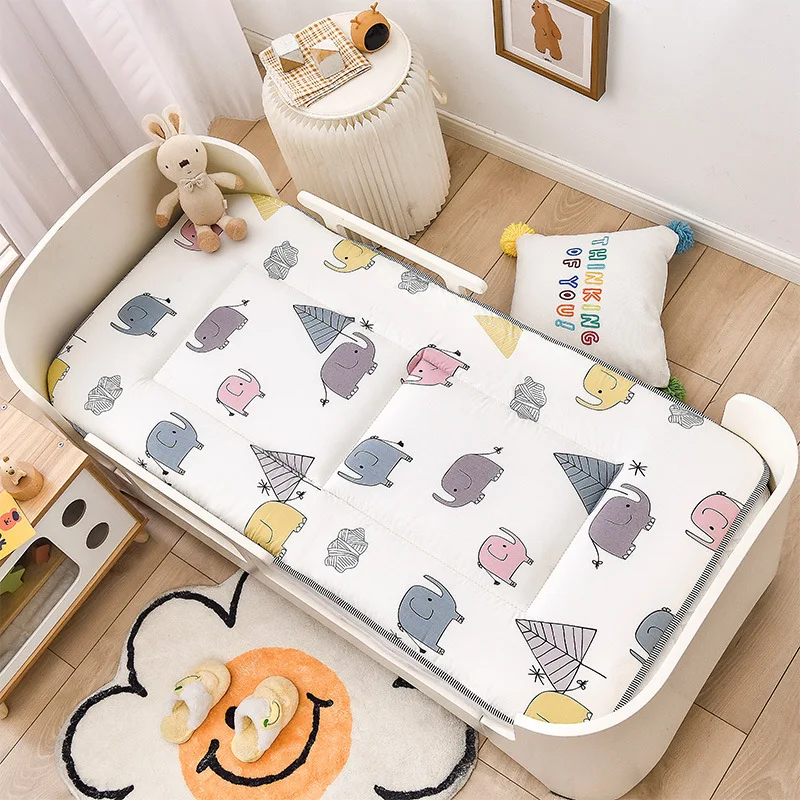 Warm Baby Sleeper Mattress Velvet Crib Winter Soft Mat Newborn Cot Bedding Pad Toddler Mattress