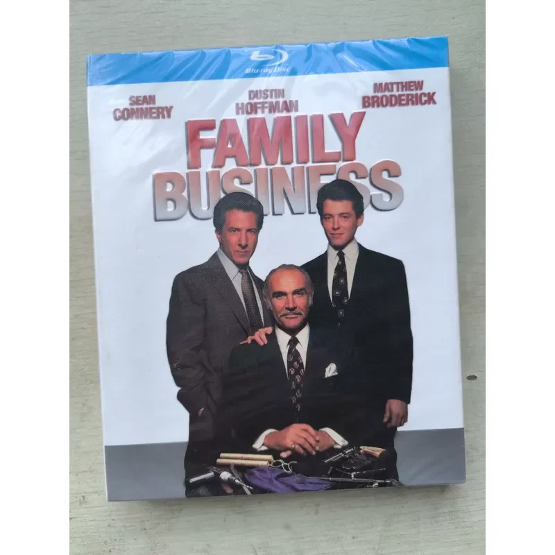 Blu-ray Disc Family Business Movie Featuring Sean Connery and Dustin Hoffman