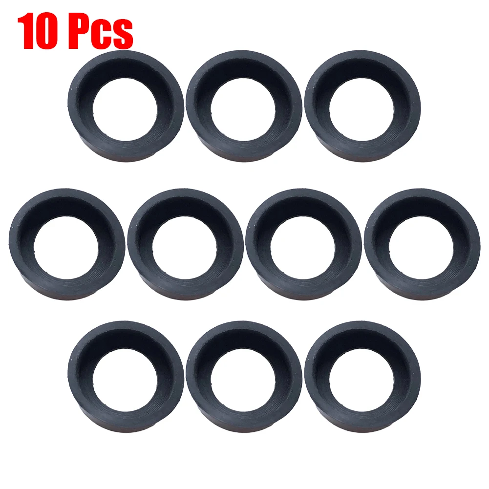 Long Lasting 607 Rubber Sleeve for Power Tool Bearing Pack of 10 Black Rubber Inner Diameter 19mm Outer Diameter 22mm