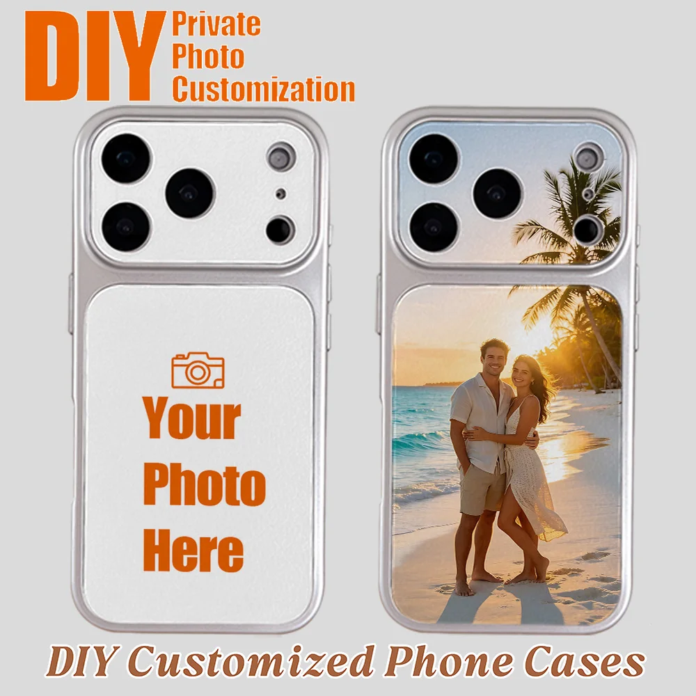 DIY Photo Customized Large Window Skin texture Phone Case For Samsung Galaxy A57 A37 A27 A56 A36 A26 A17 A07 A55 A35 A16 4G 5G