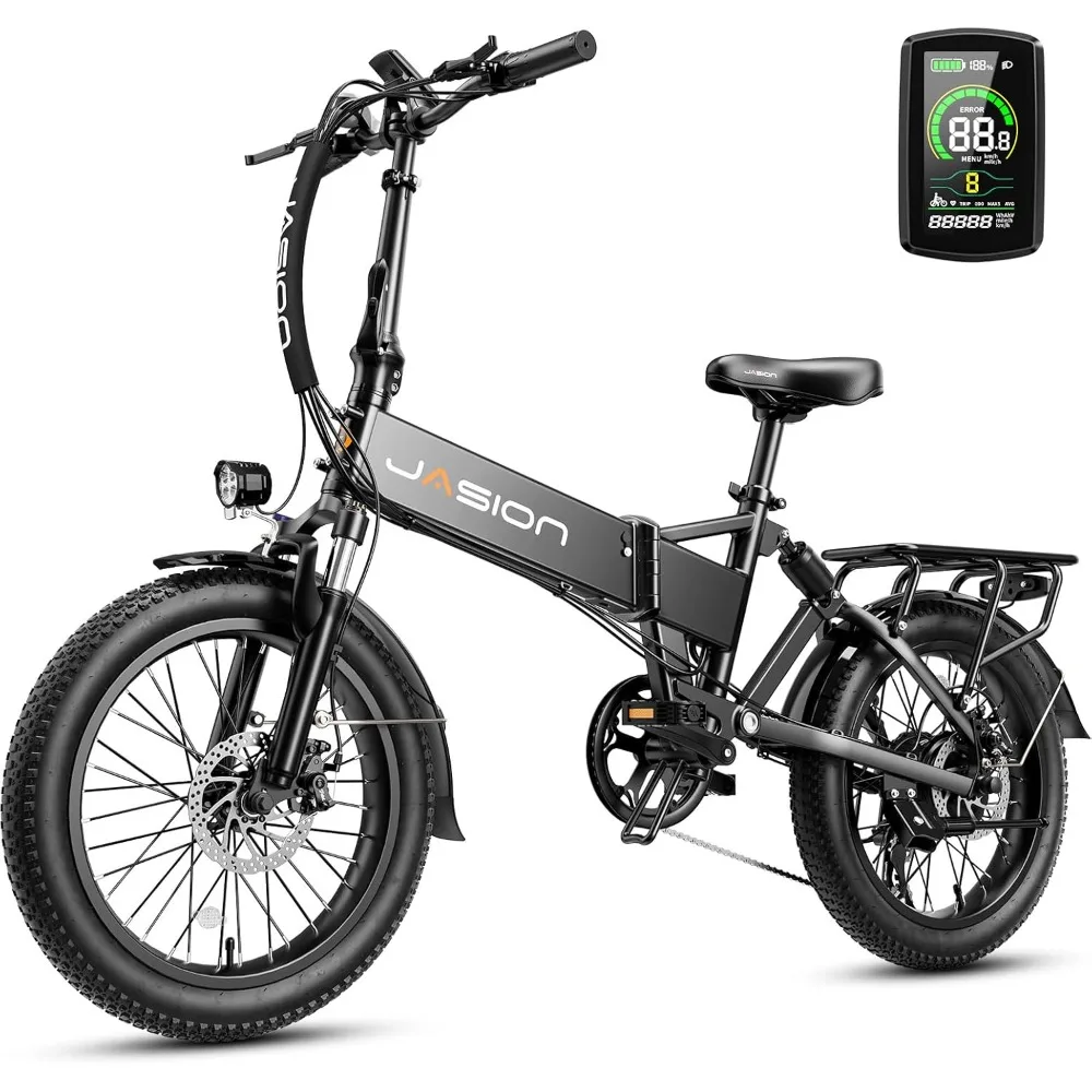 

EB7 2.0 Electric Bike for Adults, 1200W Peak Motor 28MPH Max Speed Folding Ebike, 48V 10AH Removable Battery