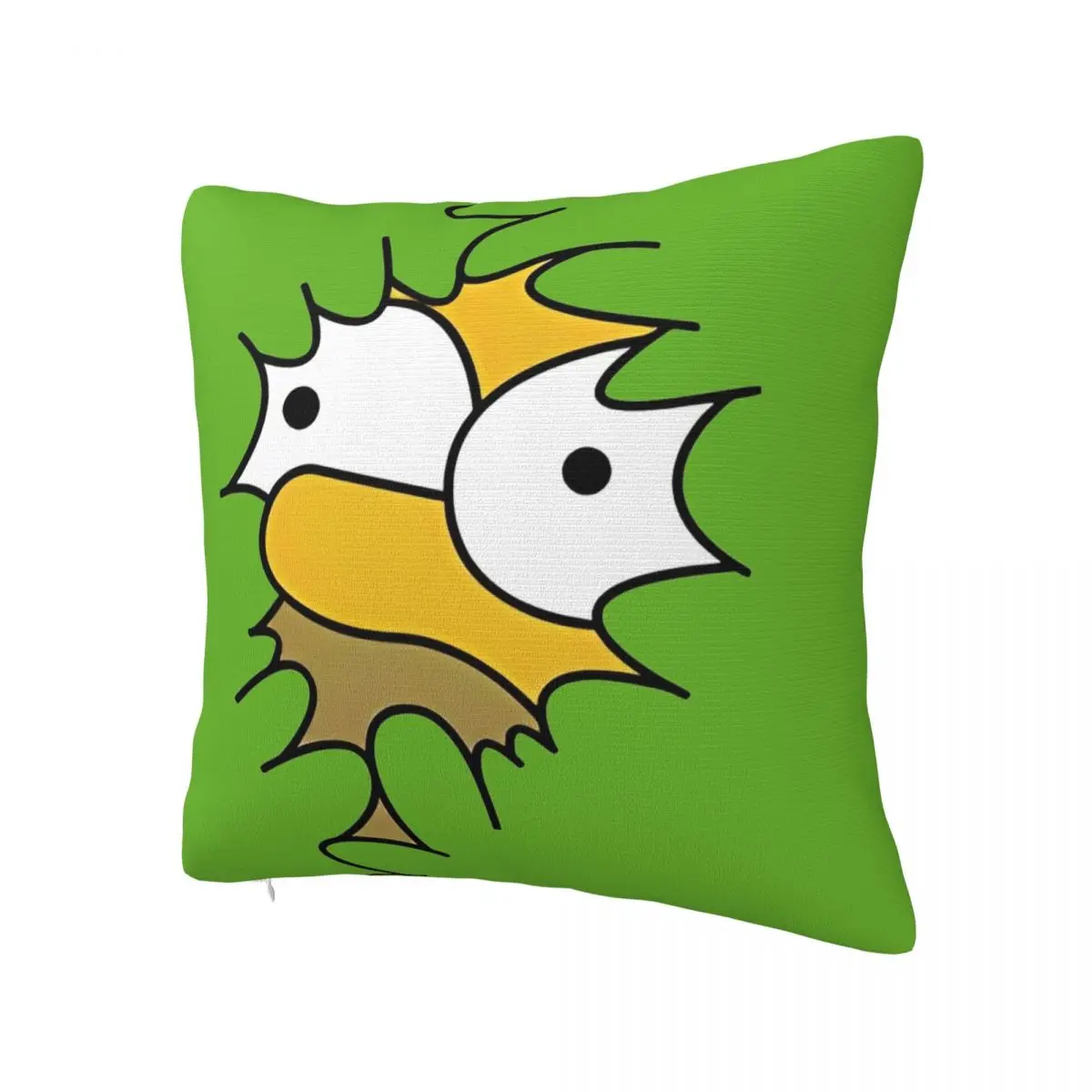 Homer In The Bushes Simpsons Pillowcase Double-sided Printing Cushion Cover Gift Throw Pillow Case Cover Living Room 40*40cm