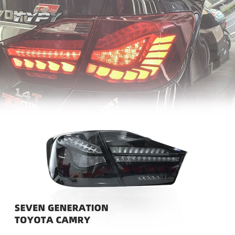 

2012 -2014 Year Red Color And Smoke Black Led Tail Lamp For Toyota Camry 2012 2013 2014