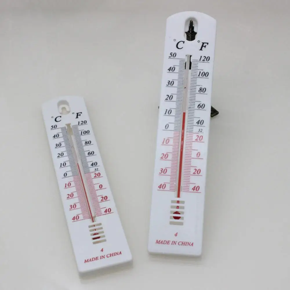 Celsius Fahrenheit Wall Hanging Thermometer For Indoor Outdoor Garden Greenhouse Home Office Room Scale Thermometer