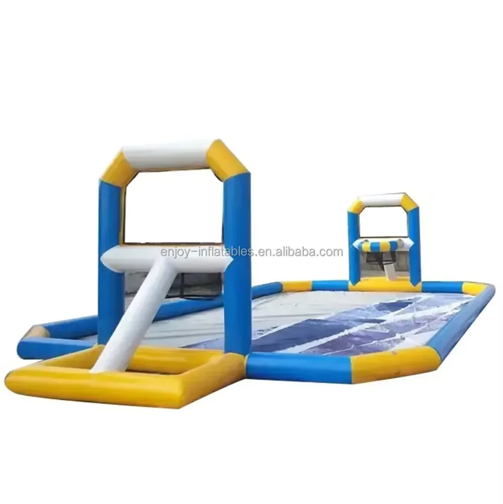 

2026 Floating Water Sport Game Inflatable Water Basketball Court Field Play on Sea Beach Park