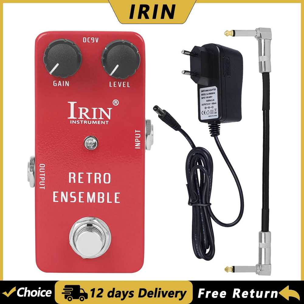 

ISET PD-8 педаль эффектов для гитары с высоким коэффициентом усиления, педаль для электрогитары с искажениями, True Bypass, педаль из сплава, детали гитары