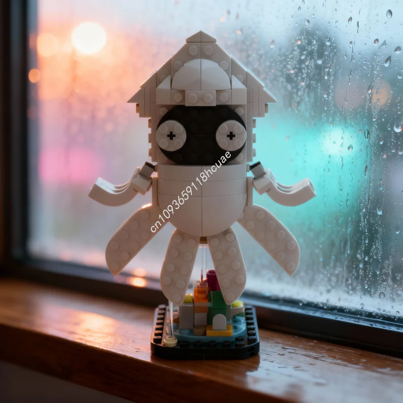 

285 деталей MOC Creator 3 в 1: Модель Марио Блоупер, конструктор, развивающая игрушка, идея для креативных рождественских подарков, обучающие кирпичики для детей