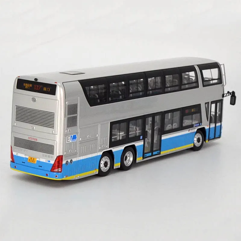 1:64 Beijing Public Transport Double-decker Bus Model Car All-alloy Collectible Car Model High-end Gift