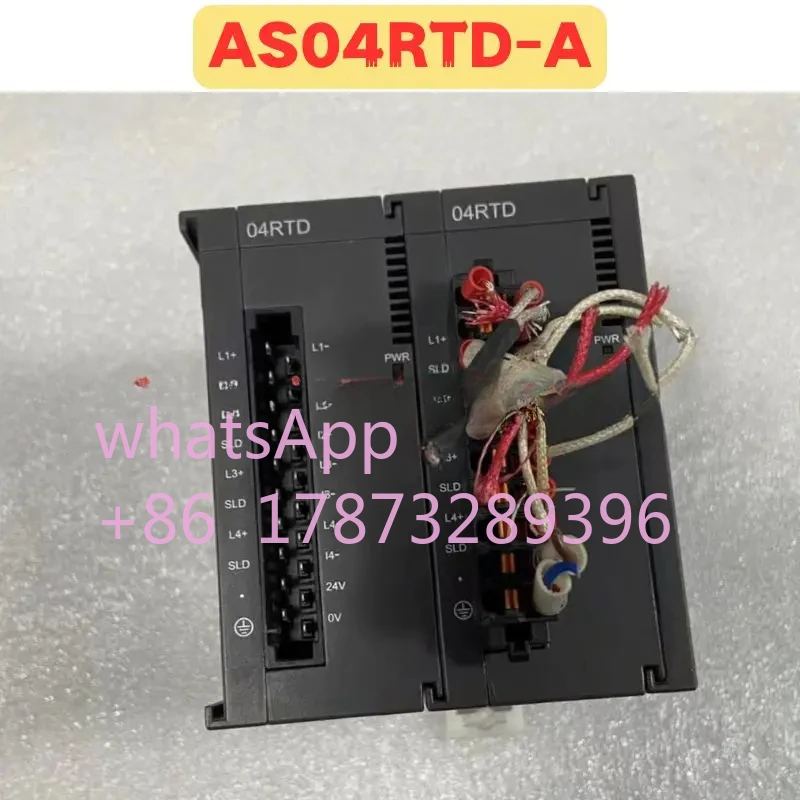 

Used PLC Module AS04RTD-A AS04RTD A Normal Function Tested OK