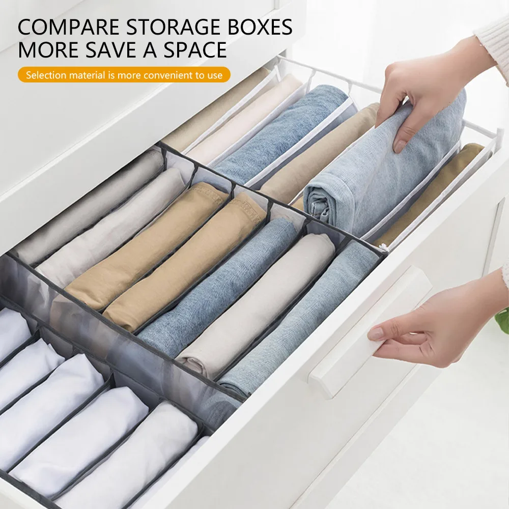 Drawers jeans socks organizer pants storage underwear storage locker wardrobe wardrobe clothing classification box