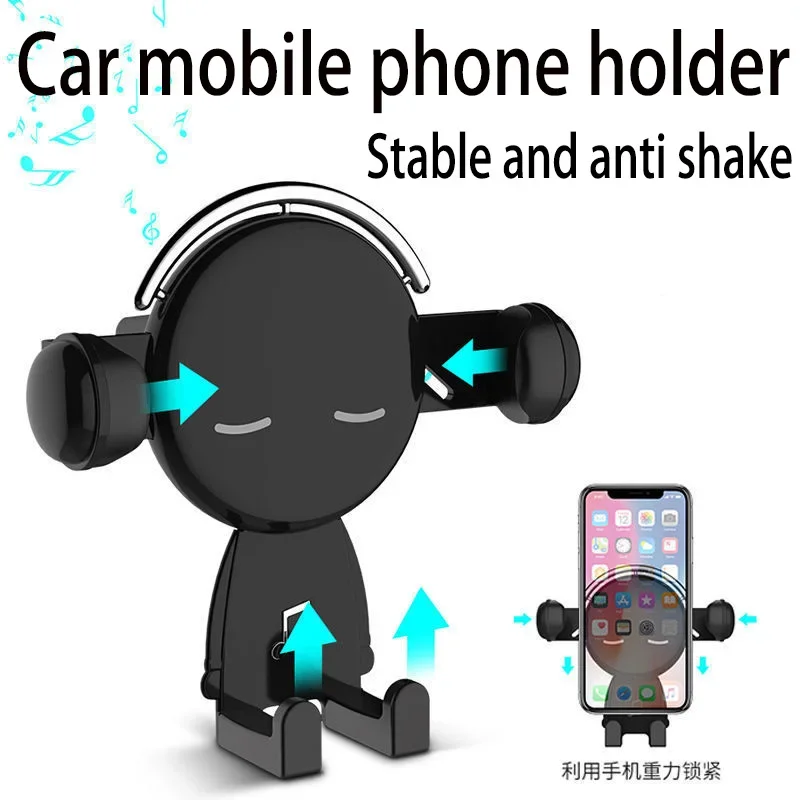 originality Universal car phone holder Car air outlet Navigation phone holder fully automatic  G-sensor Automobile