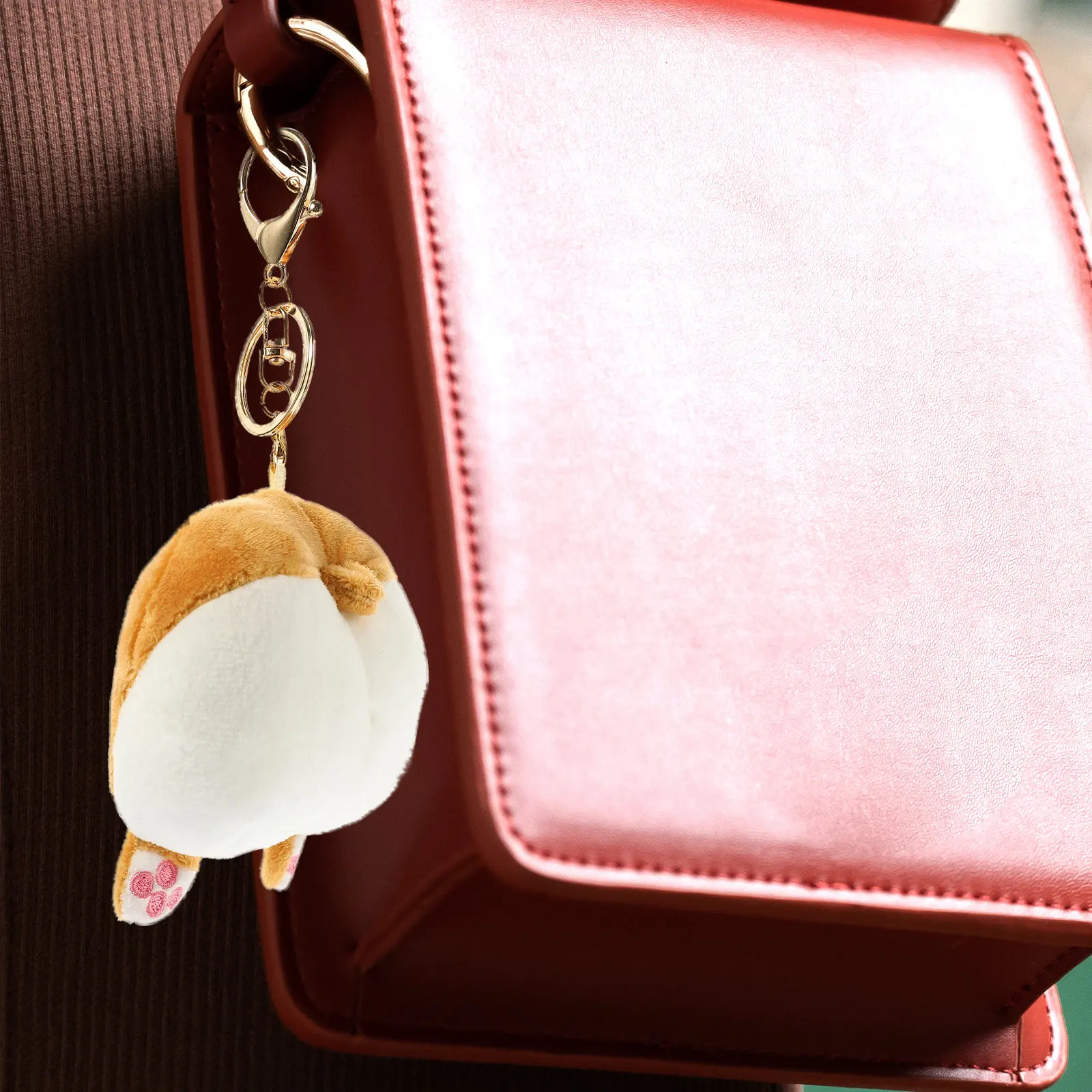 

Забавный кошелек-монетница в виде тигрового хвоста, милый портмоне на молнии, маленький портативный чехол для наушников и косметики