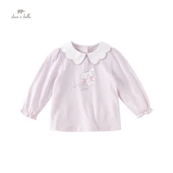 Dave Bella Autumn Girl's Baby T-Shirt Children Top Cotton Casual Sweet Lovely Gentle Outdoor Sport Party DB3237546