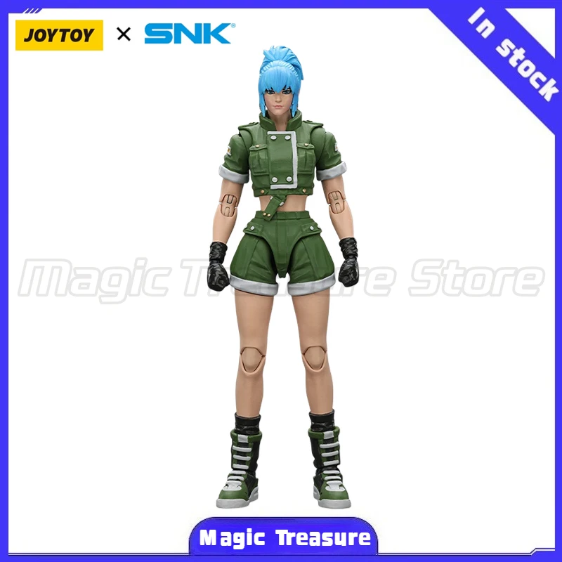 

【MT】JOYTOY SNK KOF'98UM Ikari Warriors Team Leona Heidern 1/18 Action Figure Toy Model Gifts