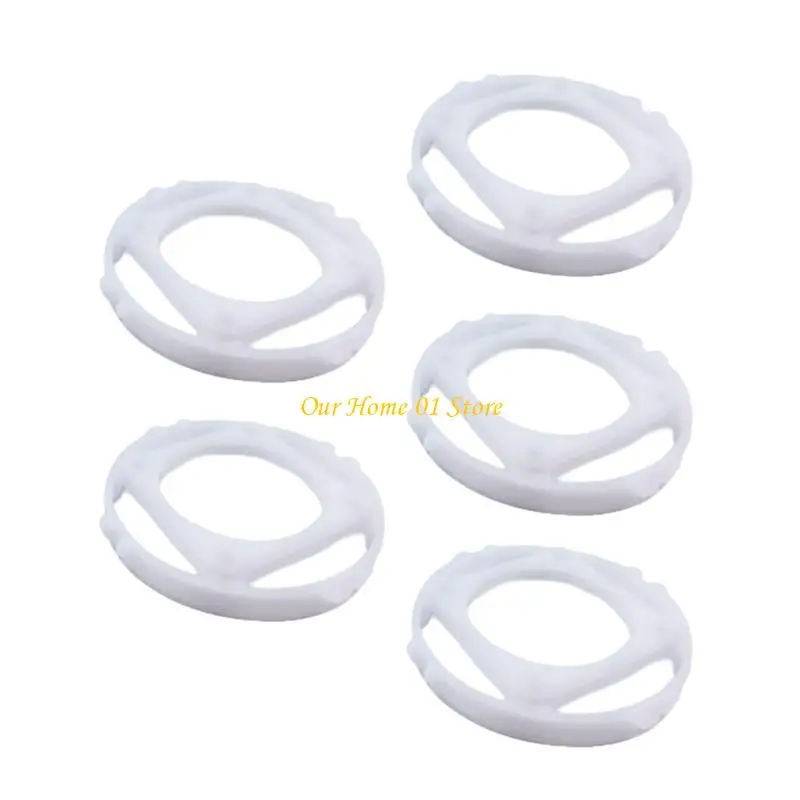 M4YC 5 قطع تحديد موقع الحلقات السفلية مناسبة لأكواب الشفط لتحسين الدقة #4