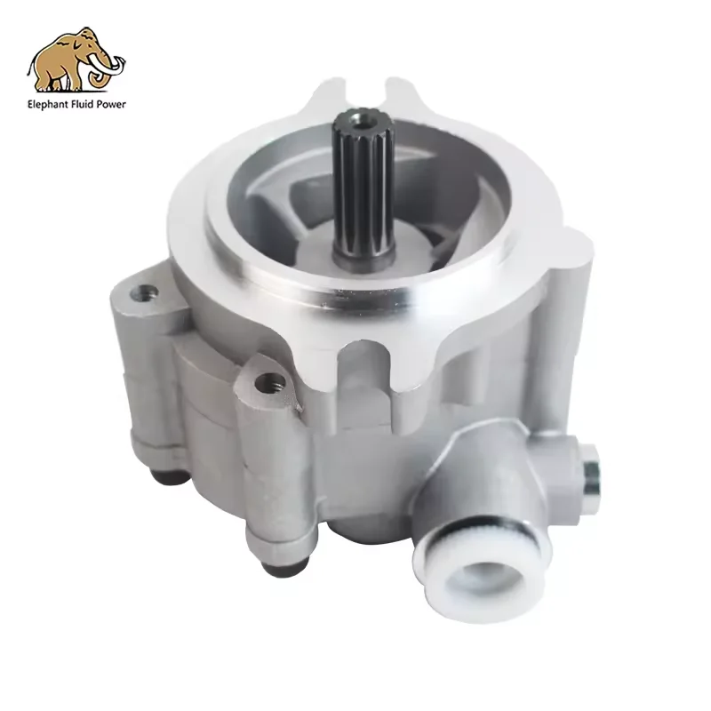 Qc Passed Hyardulic Gear Pump Pilot Pump (B) K3V112 For SK135 Main Pump