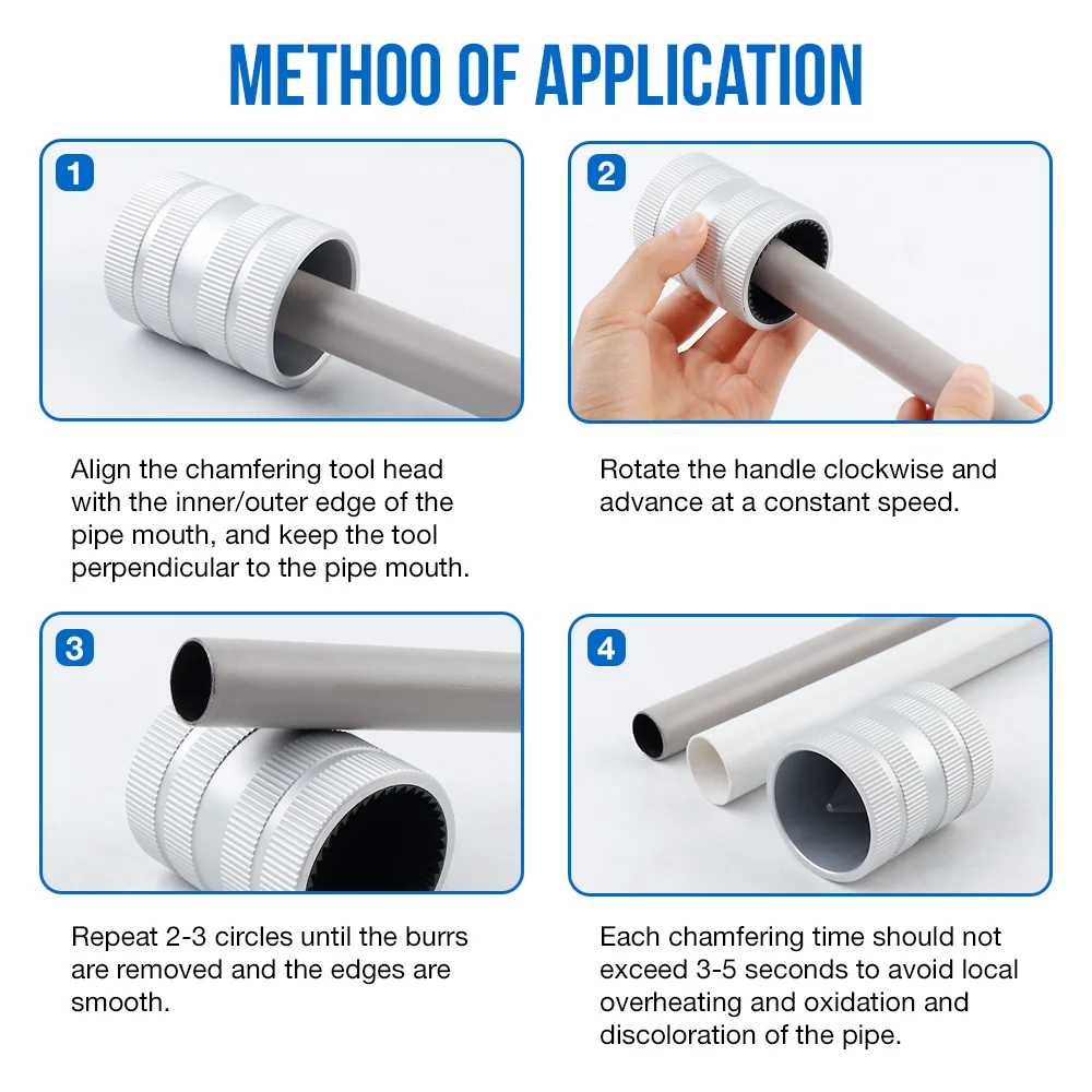 مثقب الأنابيب، أداة إزالة النتوءات، مقص أنابيب داخلي وخارجي بقياس 1/4 بوصة إلى 1-3/8 بوصة، سبيكة ألومنيوم، أداة سباكة احترافية لأنابيب النحاس وأنابيب PVC