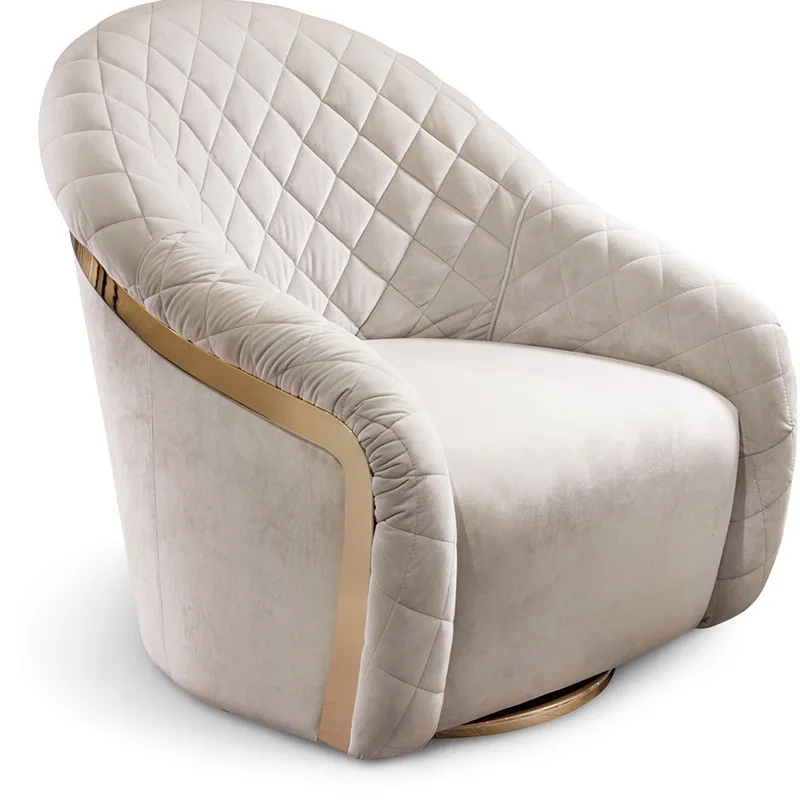 

Modern minimalist casual single sofa, simple studio lazy sofa