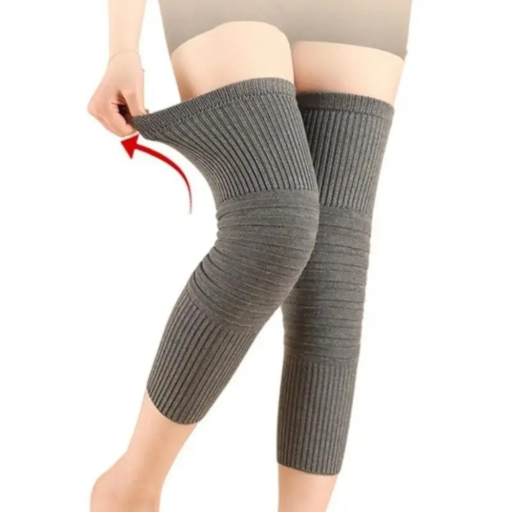 Support Tendonitis Wool Wool Knee Pads M-XL Camel Keep Warm Knee Protector Protective Gear Thick Thick Cashmere Kneepad Gift