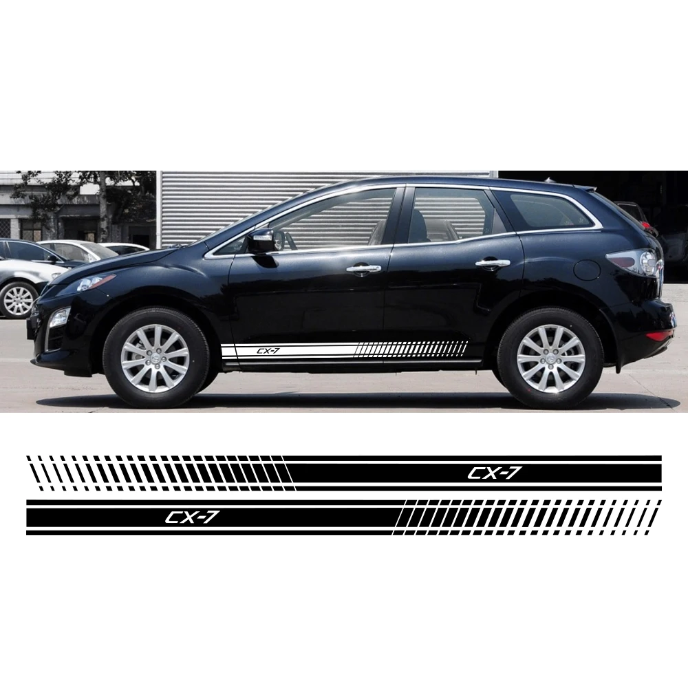 

Car Sticker For Mazda CX7 CX-7 Exterior Auto Side Stripe DIY Decal Car Tuning Accessories