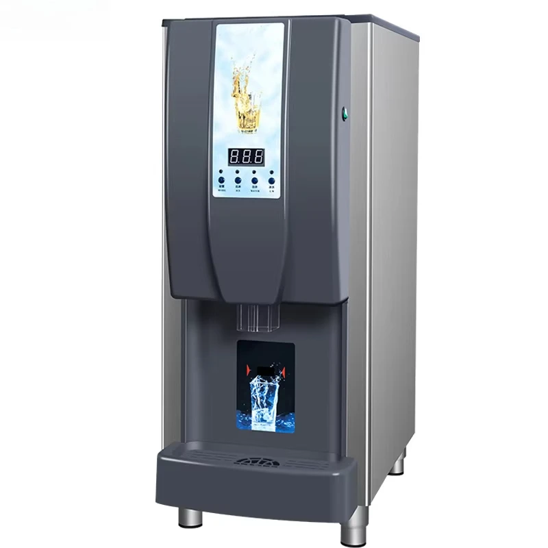 

ICW-100 100kg/day Ice Cube Maker Machine With Air Cooling System Use For Restaurant And Sell Ice