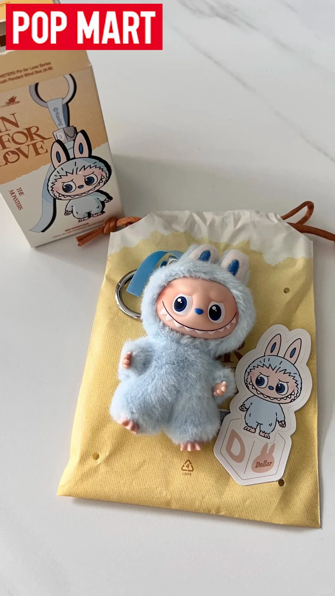 

Виниловая глухая коробка серии POP MART LABUBU 4.0 A-M Heart Code | Коллекционная игрушка-фигурка нового поколения высокого качества в идеальном подарке