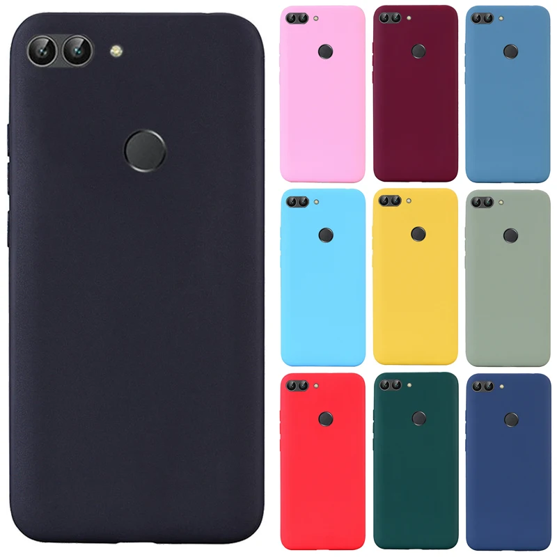 Huawei P Smart Case TPU Soft Silicone Candy color Back Cover Phone Case For Huawei P Smart 2018 FIG-LX1 PSmart Case