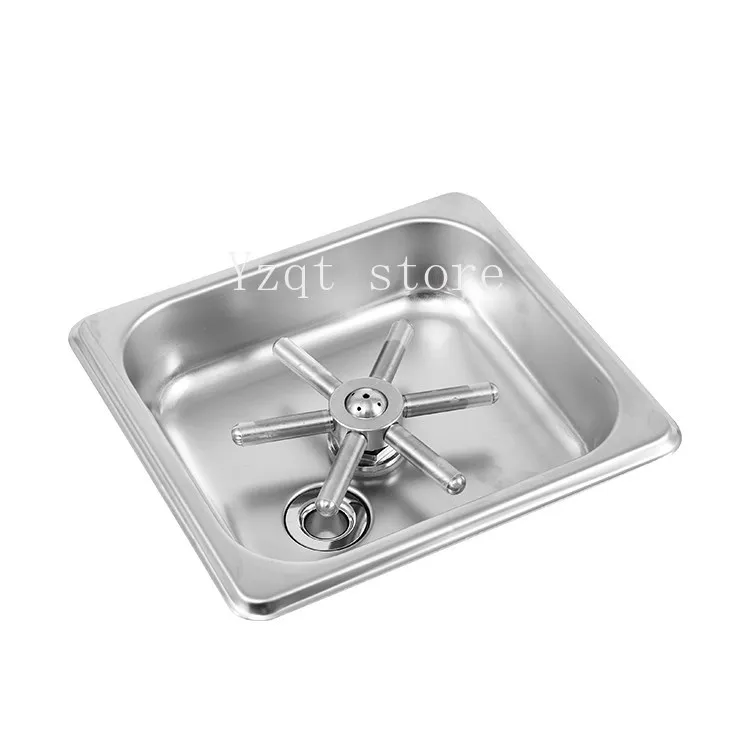 Stainless steel cup washer Sink embedded automatic recoaster Coffee shop cup washer Bar high pressure cup washer