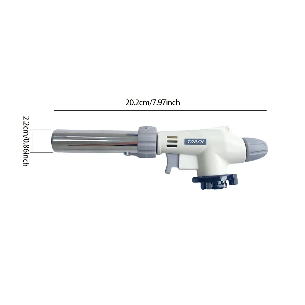 Imagem -06 - Tocha Cozinhar Autoignition Gás Butano Soldagem-queimador Flame Gun Sopro para Churrasco Camping